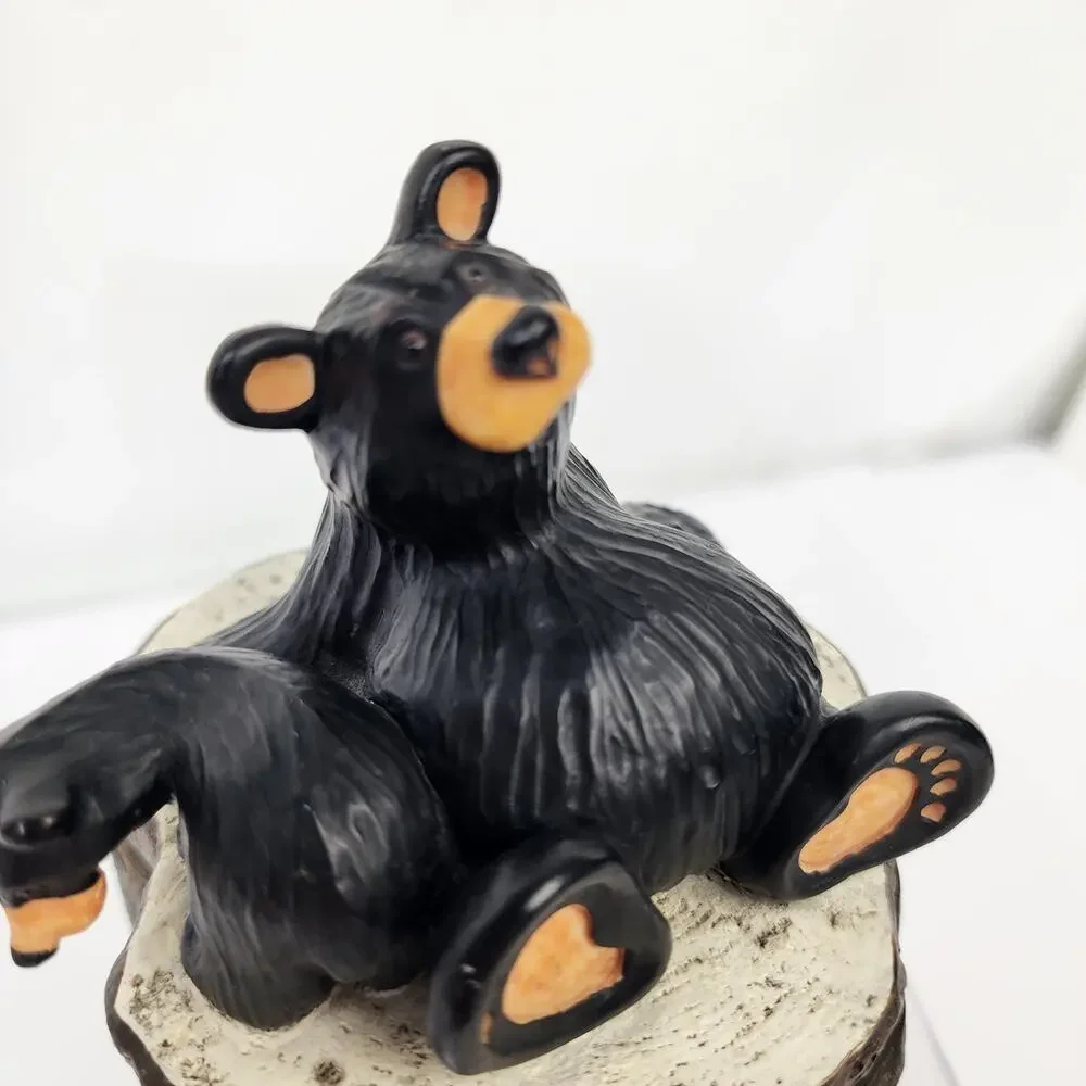 Bearfoots Bears Three Bears Box Jeff Fleming Artist Big Sky Carvers Trinket Box